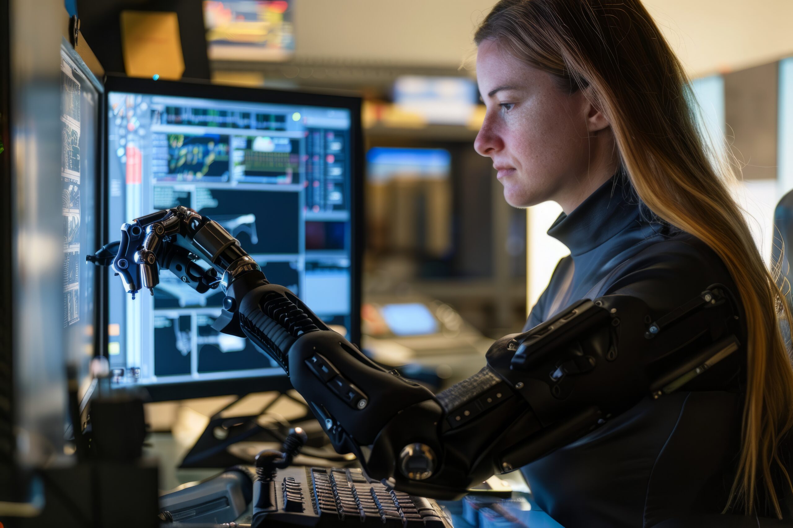 person-with-futuristic-robotic-body-part person-with-futuristic-robotic-body-part